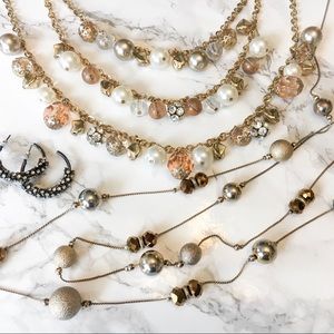2 FOR $15!!! 2 Necklaces & 1 Pair Earrings Bundle